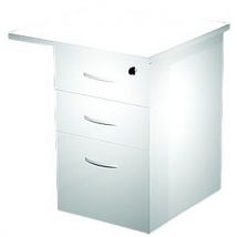 Caisson 3 Tiroirs Trendy E Visual - 65x60x73cm - Blanc