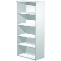 Armoire Haute Trendy E Visual - 80x182 Cm - Blanc