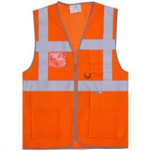 Gilet Safari Air Orange Fluorescent L - Unisexe