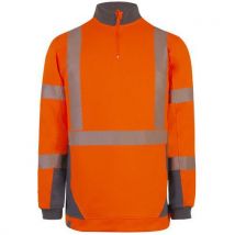 Sweat Darwin Orange/gris 3xl - Unisexe