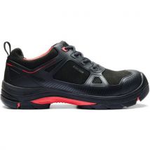 Chaussures De Sécurité Basses Gecko - Noir/rouge - 35 - Femme