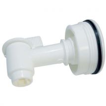 Bouchon Plastique G2 Bsp+g3/4 Bsp Vissé+robinet Jointnitrile