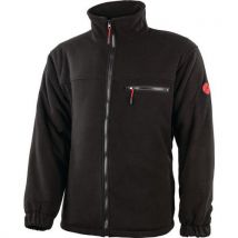 Veste Laine Polaire Polar Coloris Noir Taille M - Homme