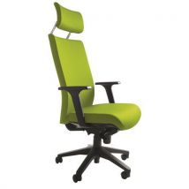 Fauteuil Direction Kio Hd Tapissé Petite Têtière Acc Reg Vert