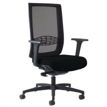 Fauteuil Kio Md Résille Noir Acc. Rég. Assise Noir