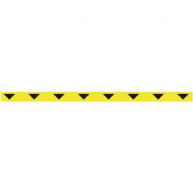 Bande Adhésive Jaune/noir 50x1000mm