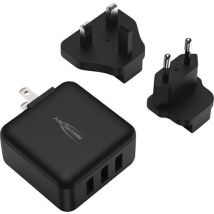Chargeur Avec Adaptaeur De Voyage - 3 Ports Usb