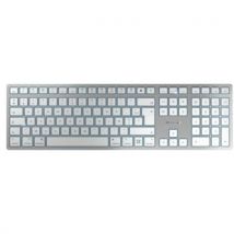 Clavier Bt Sans Fil Rechargeable - Argent