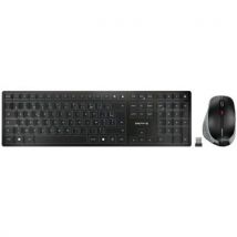 Ensemble Clavier Et Souris Ergonomique Bt Sans Fil - Noir