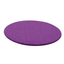 Plateau Table En Caoutchouc Granulé - Violet