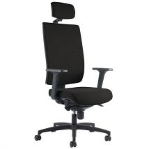 Fauteuil Kio Hd Tapissé Avec Têtière Acc Reg Anthracite