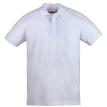 Polo Safari 100% Coton - Blanc - S