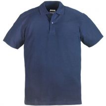 Polo Safari 100% Coton - Bleu - L