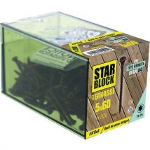 Vis Terrasse Simple Filet Inox A4 Torx - 5x60 - Boîte De 200