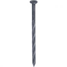 Pointe Tête Plate Torsadée - 5.1x140 - Barquette 1kg
