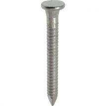 Pointe Ancrage Crantée En Acier Électro-zingué - 4x30 - 1 Kg