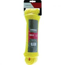 Cordage Polypropylène - Jaune - Ø8 - 25 M