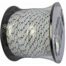 Écoute Polypropylène - Blanc/bleu - D 10 Mm - 75 M