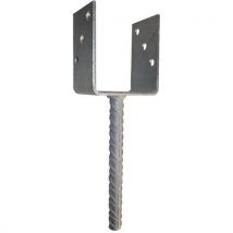 Support U À Tige Sceller - 141x60x105