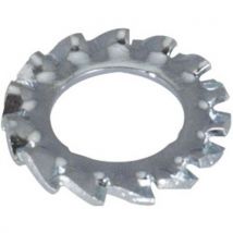 Rondelle Éventail Zingué - D 4 Mm