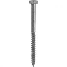 Tirefond À Bourrer Tête Carré - 8x120