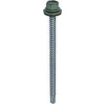 Vis Autoperceuse Tête Hexagonale - 6.3x38 Mm - Vert