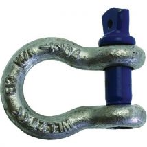 Manille Lyre Sécurisée En Acier - D19 Mm