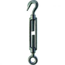 Tendeur À Anneaux Et Crochet Galvanisé - 6x88