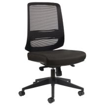 GGI - Chaise de bureau NOVY Eco MD - Résille Noir Anthracite - Renfort lombaire - Réglage hauteur d'assise