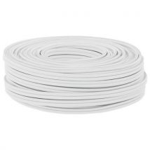 Couronne 100 M Câble Rond 2x15 Mm² Pour Haut-parleur