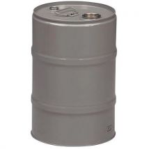 Fût Acier 60l Gris 2 Bondes Vernis Intérieur Epoxy
