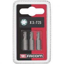 Facom - 5 Lot de 3 embouts pour vis TORX EX.1 - Facom