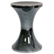 Tabourets Polypropylène Tam Tam Chrome Noir