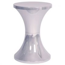 Tabourets Polypropylène Tam Tam Chrome White