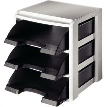 Module Leitz Pour Corbeille À Courrier Leitz Plus Noir