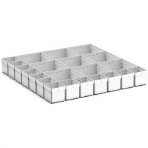 Bott 1 Bacs Rangement Cubio Ekk-66100 22 Compartiments - Bott