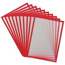 Cadre D'affichage Magnetique Magneto A3 Rouge