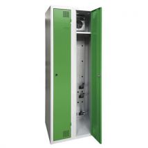 Armoire Séchante Industrie Propre - 2 Colonnes - À Clé