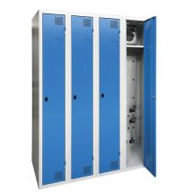 Armoire Séchante Industrie Propre - 4 Colonnes - À Moraillon