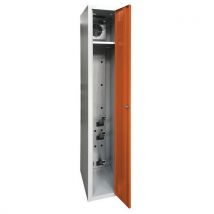 Armoire Séchante Industrie Propre - 1 Colonne - À Clé Rouge