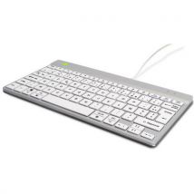 Clavier Ergonomique R-go Compact Break Azerty (fr) - Blanc
