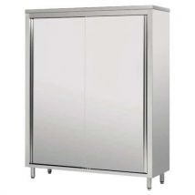 Armoire Verticale Avec 2 Portes Coulissantes Gamme 700- Av1470/1