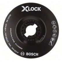 Bosch 1 Plateaux De Ponçage Souples Ø 125 Mm X-lock - Bosch