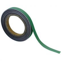 Bande Magnétique Effaçable 15 Mm X 10 M Vert - Manutan