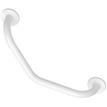 Arvix - Barre de maintien coudée 135° - Epoxy Blanc - Accessibilité et Sécurité
