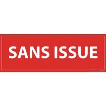 Lot de 5 - Signalisation Sans Issue 210x75mm