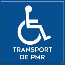 Signalisation Adhésif Pour Transport Handicapés + Picto