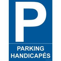 Panneau Parking Handicapés Pvc 300x420mm