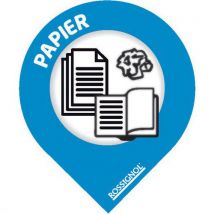 Stickers Tri - Papier - Bleu Ciel (x10)