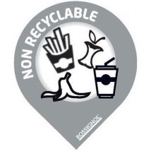 Stickers Tri - Gris Clair (x50)